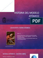 Historia Del Modelo Atomico