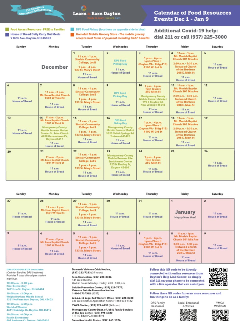 Learn 2 Earn Calendar | PDF