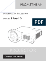 PRM 10 Owners Manual PDF