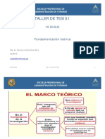 Taller de Tesis I: Ix Ciclo