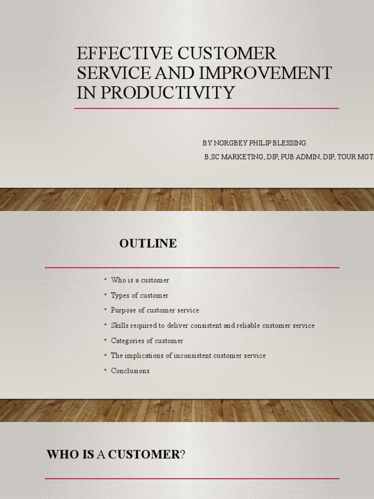 Effective Customer Services | PDF | Reputation | Customer