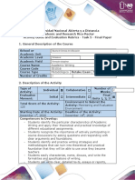 Activity Guide and Evaluation Rubrics - Task 5 - Final Paper