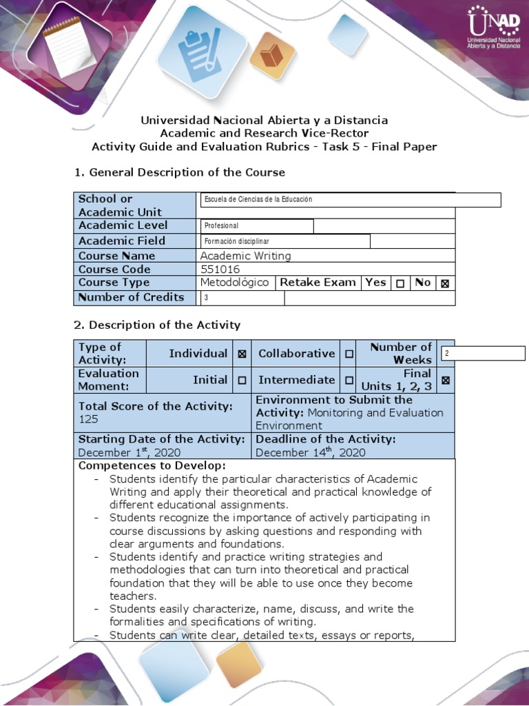 Academic Writing Task 5 Guide | PDF | Plagiarism | Human Communication