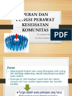 (Pertemuan 5) PERAN, FUNGSI PERAWAT KOM