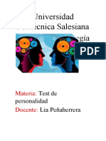 Psicologia de La Personalidad