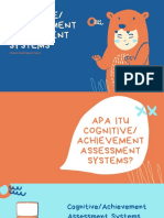 Cognitive_Achievement Assessment Systems