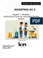 Housekeeping Quarter 1 Module 1 PDF
