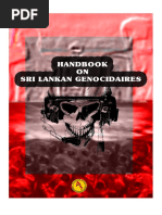 Handbook On Sri Lankan Genocidaires - TGTE