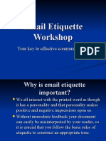 E-Mail Writing Ettiquettes 146
