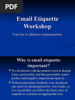 E-Mail Writing Ettiquettes 146