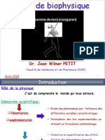 Biophysique Du Systeme Cardiovasculaire