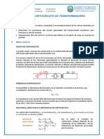 Ensayo de Corto Circuito de Transformadores