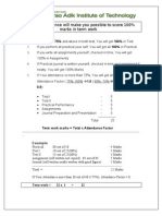 Termwork Mark Distribution