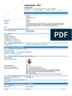 Phenolphthalein, ACS: Safety Data Sheet