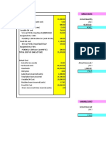 Template For Standard Costing - For BA Student