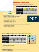 A2 Frequency Expressions Exercises