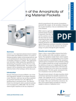 Quantitation of The Amorphicity of Lactose Using Material Pockets