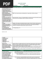 Lesson Plan Template: Essential Question