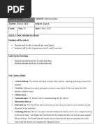 Lesson Plan Template Lesson Plan LESSON: Unit Ten Review. Teacher: Shamsa Saleh Subject: English Grade: Unit: 10 Date: 5, Nov, 2020