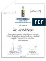 Certificado - Karen Lorena Velis Vásquez