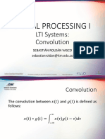Session 8 - LTI Systems (III) - Convolution
