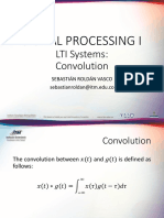 Here are the solutions to the exercises:1) y(t) = e^{-at}(e^{-3a}u(t-2) - e^{-(t+3)a}u(t)) 2) rect(t) * rect(t) = tri(t)3) The step response is 1 - e^{-t