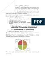 Clasificación de Técnicas Didácticas