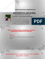 Clase 03 Distribución Normal - Tipificación PDF