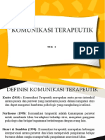 Komunikasi Terapeutik