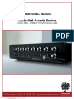 Charteroak Acoustic Devices: Operational Manual
