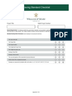 Drawing Standard Checklist PDF