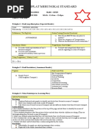 Templat Merungkai Standard: Subjek: Bahasa Inggeris Hari: Isnin