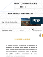 Yacimientos Minerales - Sesión 6 PDF