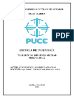 Taller #20-Imágenes Matlab Morfología