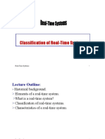 Classification of Real-Time Systems