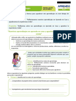 FICHA 2 EXP 1 CIENCIA Y TECNOLOGiA QUINTO GRADO PDF