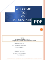 Welcome TO MY Presentation