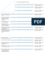 Horario Zoom Cursos Libres Noviembre 2020