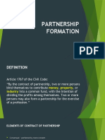 1 - Week Partnership Formation