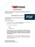 Bases Del Talent Show Uap 2018 PDF