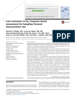 Pilot Evaluation of The Computer-Based Assessment For Sampling Personal Characteristics Test