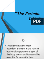 The Periodic Table