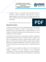 Presupuesto: Cálculo Anticipado Del Coste de Una Obra o Un Servicio