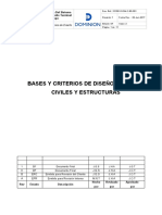 Bases Y Criterios de Diseño de Obras Civiles Y Estructuras