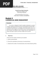 Module 9 - Commercial Bank Management PDF