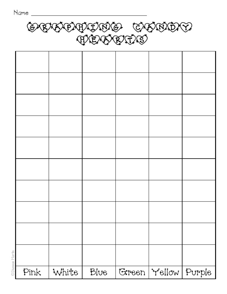 Graphing Candy Hearts Colors | PDF | Qualia | Color