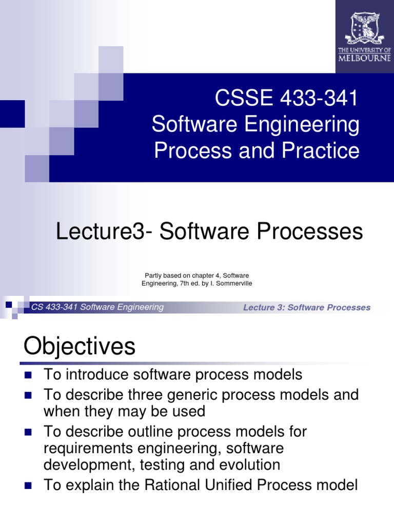 CSSE 433-341 Software Engineering Process and Practice | PDF | Software ...