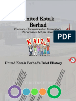 United Kotak Berhad: Continuous Improvement On Corrugator's Performance (MT Per Hour)