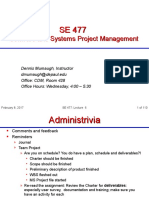 Software and Systems Project Management