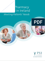Future Pharmacy Practice in Ireland-Meeting Patients' Needs    